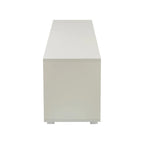 Gray 62.99 TV Stand with LED Lights, Cabinets, and Open Shelves for TVs Up to 65