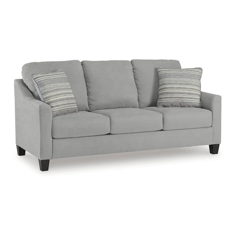 Signature Design by Ashley Adlai Light Gray Queen Sofa Sleeper - 80W x 39D x 40H