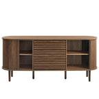 Harlan 67 Fluted Oval Sideboard Cabinet
