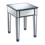 Gold Coast Mirrored 1 Drawer End Table