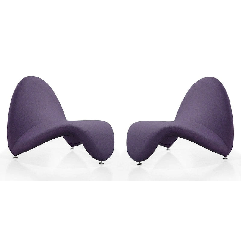 Wool Blend Accent Chair (Set of 2)