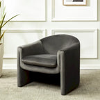 SAFAVIEH Couture Laylette Upholstered Accent Chair - 33 IN W x 31 IN D x 30 IN H
