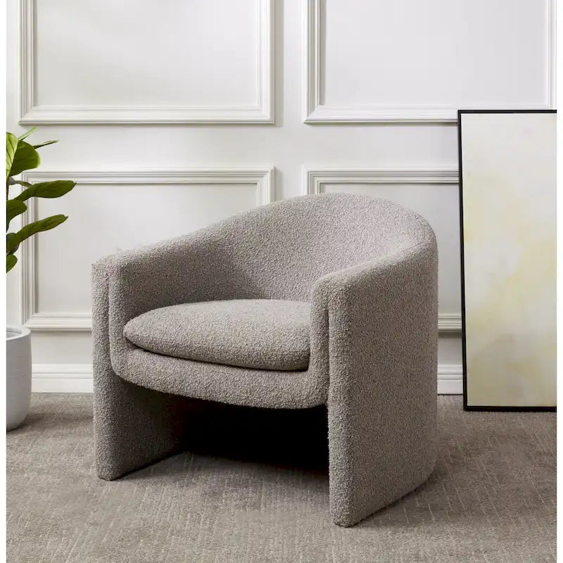 Upholstered Accent Chair - 33 IN W x 31 IN D x 30 IN H
