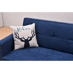 Modern Adjustable 3-position Sleeper Sofa Futon