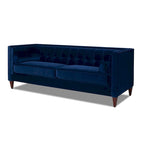 Jack 84 Modern Upholstered Tufted Tuxedo Sofa