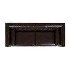 Jack 84 Modern Upholstered Tufted Tuxedo Sofa