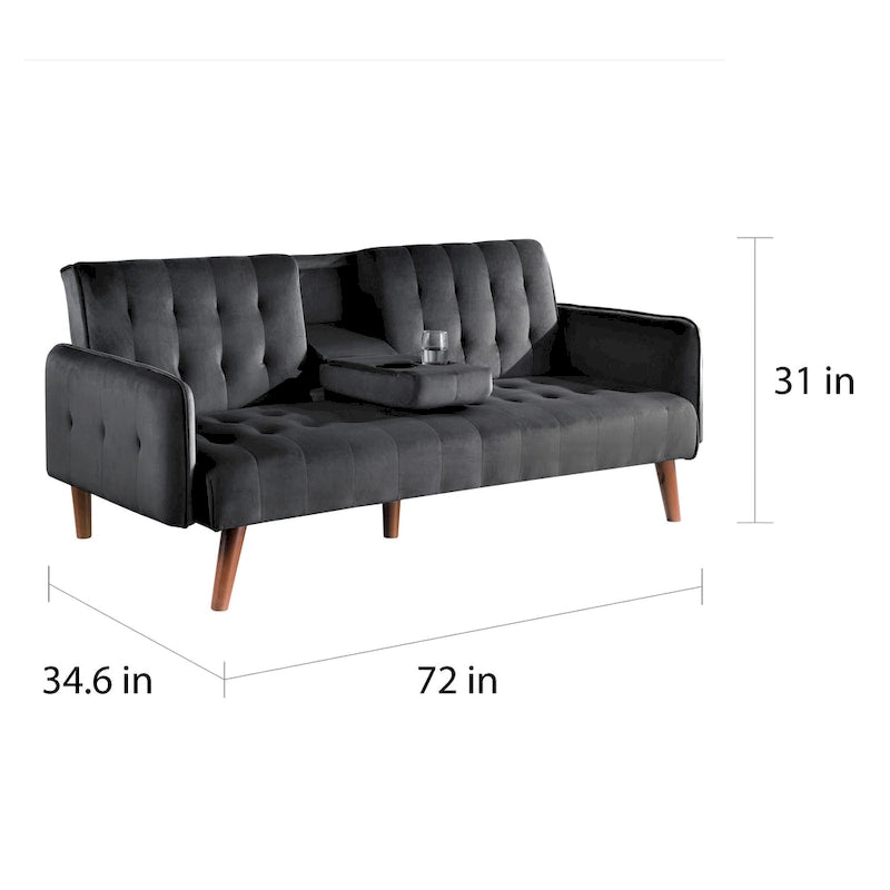 Carson Carrington Salsater Convertible Sleeper Sofa Bed