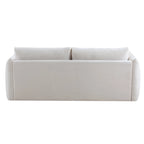 W85in Modern Upholstered 3 Seater Fabric Couch Sofa for Living Room
