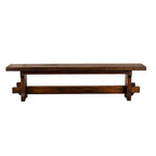Handmade Solid Reclaimed Barn Wood Bench for Indoor 54 or 72 Width