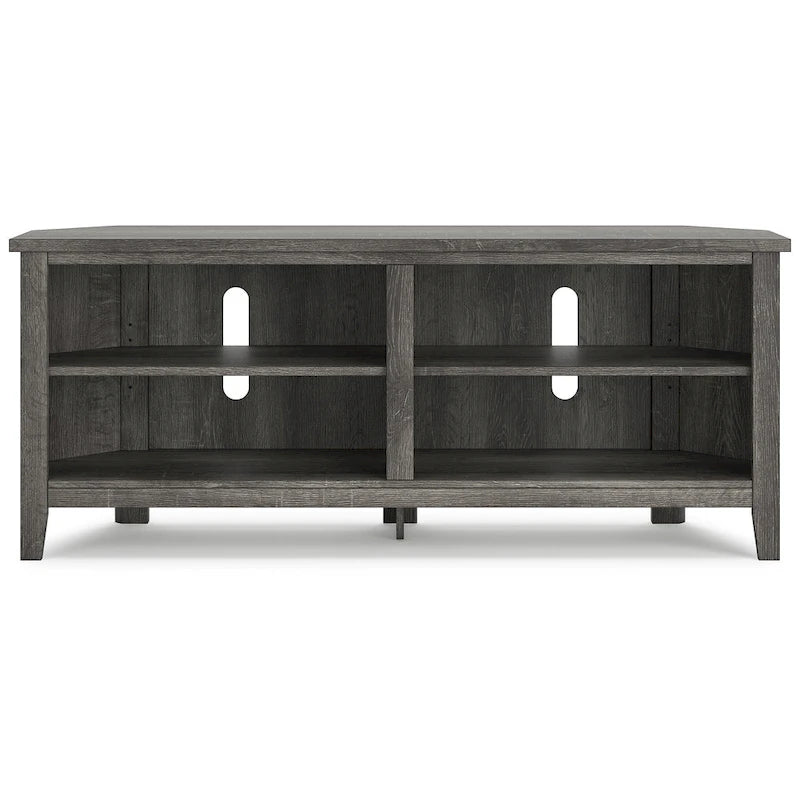 Signature Design by Ashley Arlenbry Gray Corner TV Stand