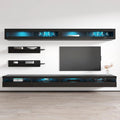 Fly I2 35TV Wall-mounted Floating Modern Entertainment Center Set