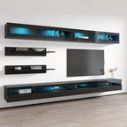 Fly I2 35TV Wall-mounted Floating Modern Entertainment Center Set