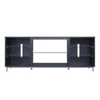 Manhattan Comfort Brighton 60 In. Wire Management Media Cabinet Console
