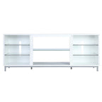 Manhattan Comfort Brighton 60 In. Wire Management Media Cabinet Console