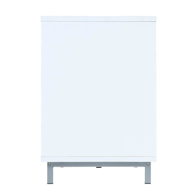 Manhattan Comfort Brighton 60 In. Wire Management Media Cabinet Console