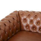 Silverdale Traditional Chesterfield Club Chairs (Set of 2)