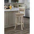  McNiven 30-inch Swivel Stool with Solid Back
