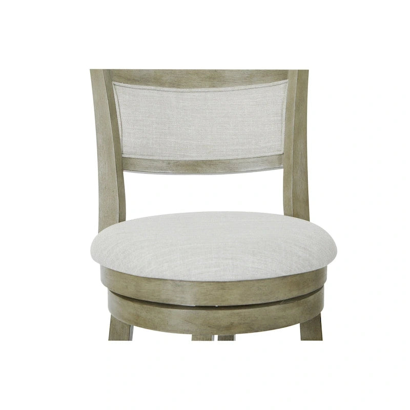 McNiven 30-inch Swivel Stool with Solid Back