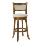 McNiven 30-inch Swivel Stool with Solid Back