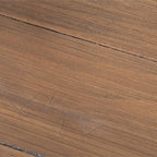 Arch Weathered Oak Round Dining Table - Weathered oak and white