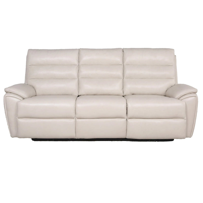 Steve Silver Durham Ivory Top Grain Leather Power Sofa