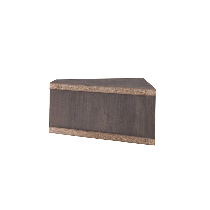 Furniture of America Sukhumi Transitional 47-inch 3-Shelf Wall-Mounted Corner TV Console