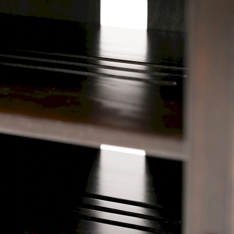 WYNDENHALL Halifax 54 inch Wide Solid Wood Transitional TV Stand - 54 W x 18.9 D x 31.9 H