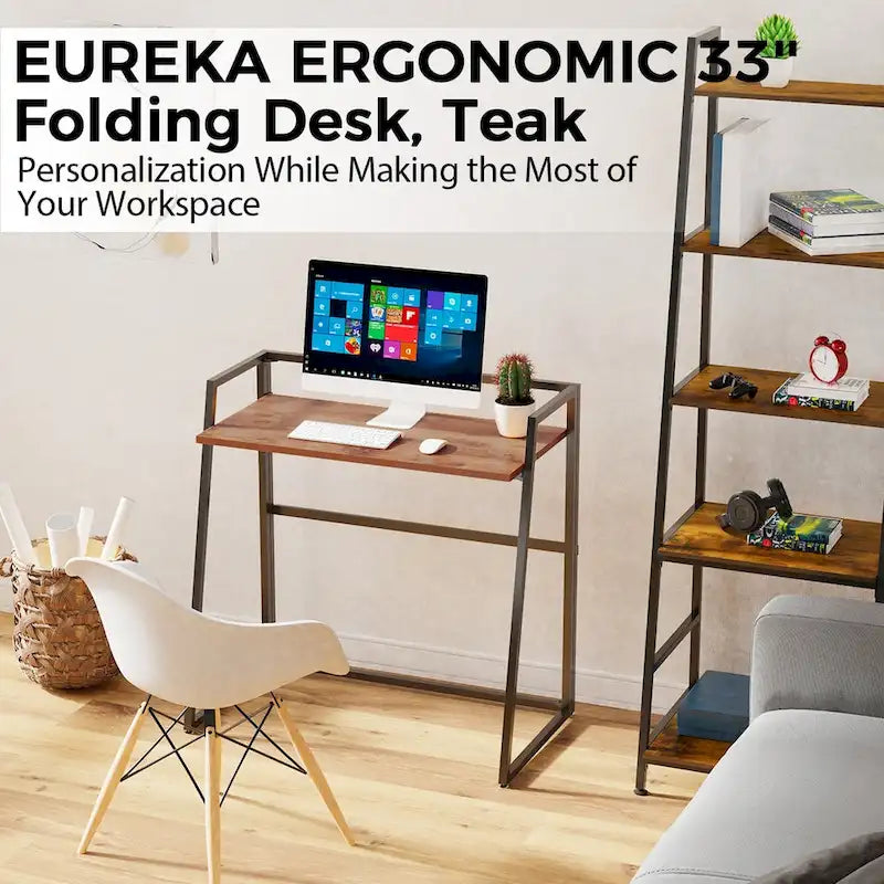 No Assembly Folding Desk
