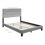 Adrian Upholstered Platform Bed