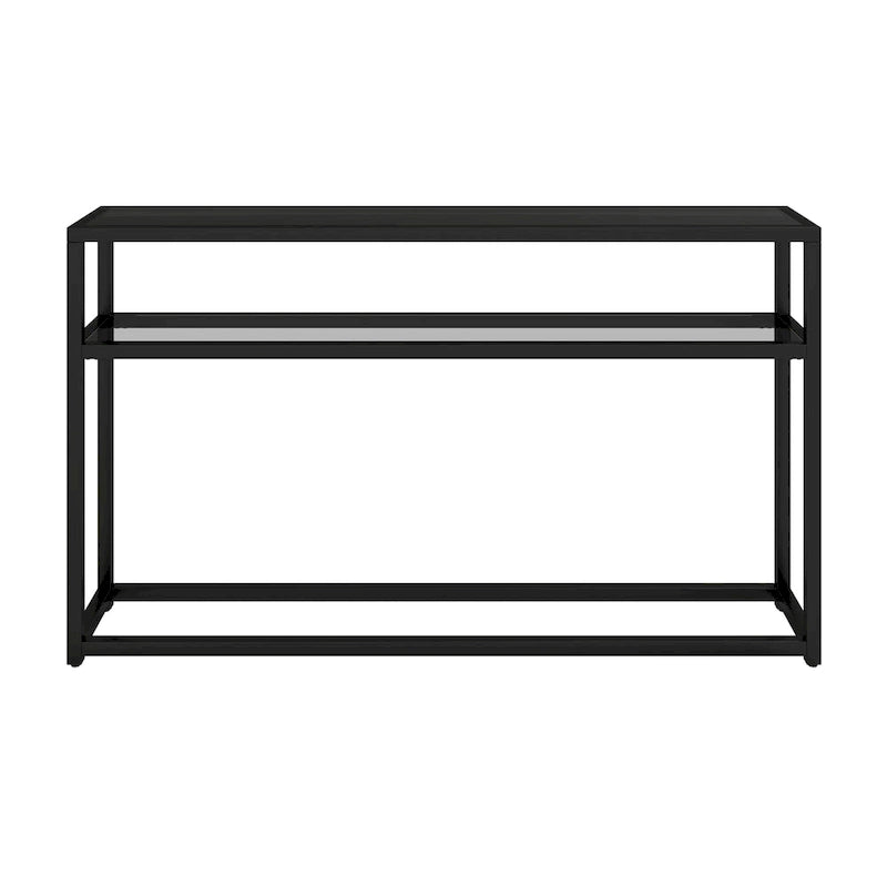 Baldrick Modern 50 Long Console Table with Shelf