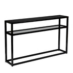 Baldrick Modern 50 Long Console Table with Shelf