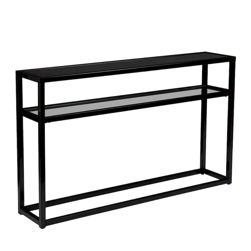 Baldrick Modern 50 Long Console Table with Shelf