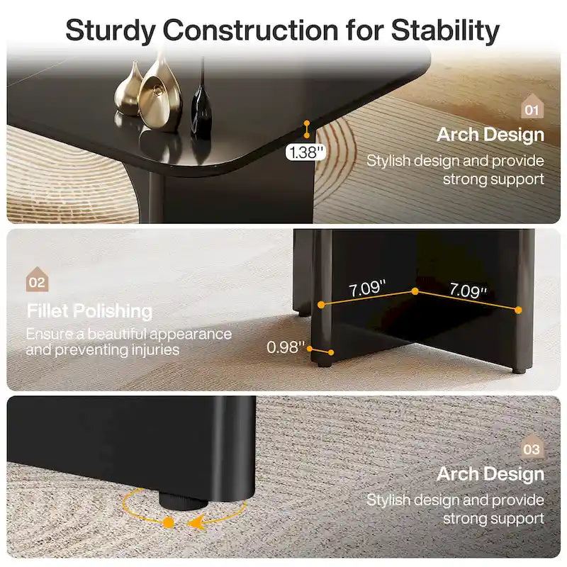 63 Executive Desk, Large Computer Desk Modern Home Office Desk