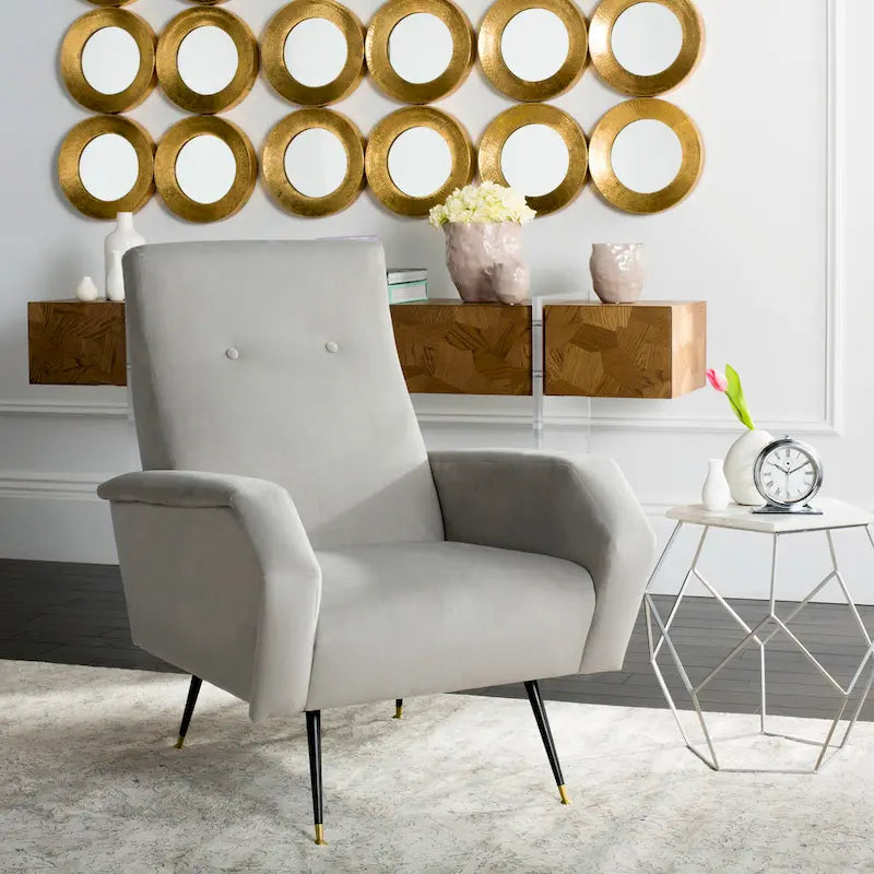 Mid-Century Modern Retro Club Chair - 28Wx35Dx37H