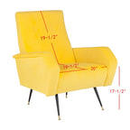 Mid-Century Modern Retro Club Chair - 28Wx35Dx37H
