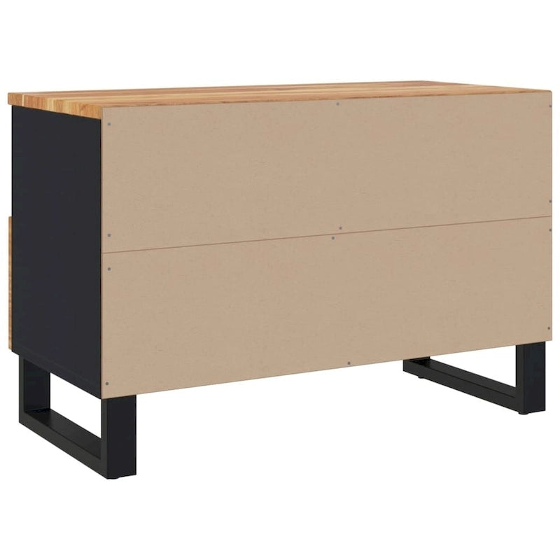 TV Stand 27.6x13x18.1 Solid Wood Mango