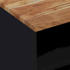 TV Stand 27.6x13x18.1 Solid Wood Mango