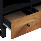 TV Stand 27.6x13x18.1 Solid Wood Mango