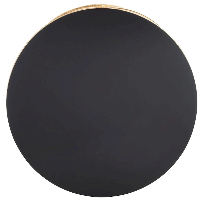 Gold/White Top Accent Table - 20 x 20 x 21.2