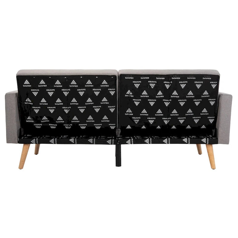 Foldable Futon Bed with Pillow - 74.8 x 31.9 x 34.7