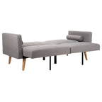 Foldable Futon Bed with Pillow - 74.8 x 31.9 x 34.7