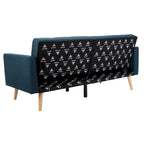 Foldable Futon Bed with Pillow - 74.8 x 31.9 x 34.7