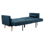 Foldable Futon Bed with Pillow - 74.8 x 31.9 x 34.7