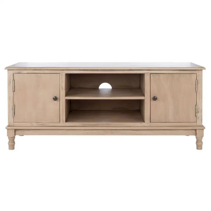 SAFAVIEH Tess 2-Door 1-Shelf TV Media Stand - 47.3 W x 15.8 L x 20 H - 47Wx16Dx20H