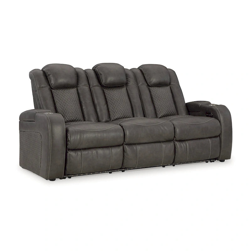 Signature Design by Ashley Fyne-Dyme Power Reclining Sofa - 85 W x 43 D x 43 H