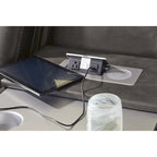 Signature Design by Ashley Fyne-Dyme Power Reclining Sofa - 85 W x 43 D x 43 H