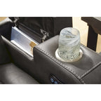 Signature Design by Ashley Fyne-Dyme Power Reclining Sofa - 85 W x 43 D x 43 H