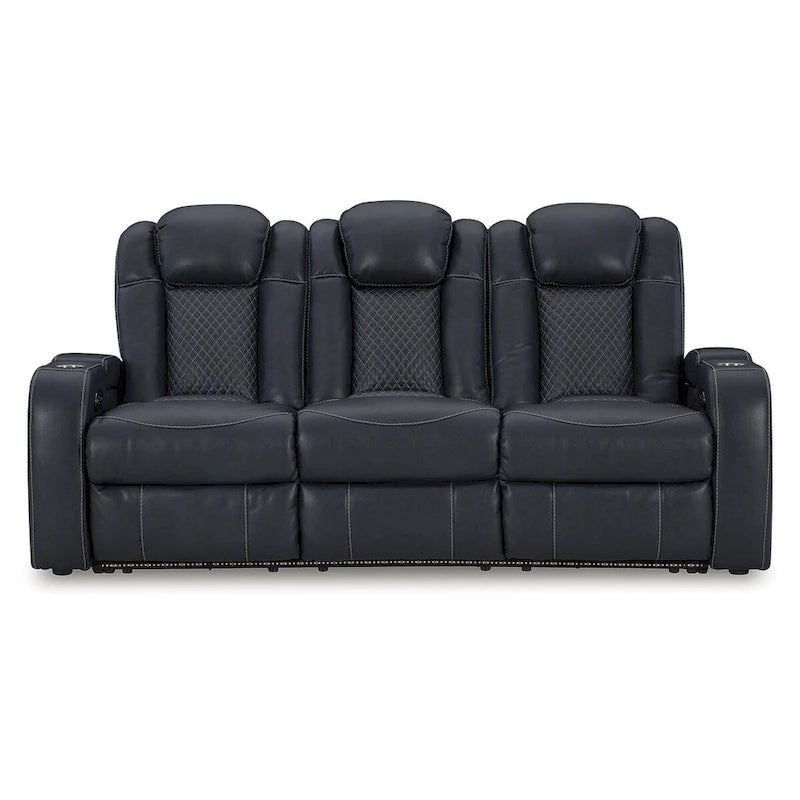 Signature Design by Ashley Fyne-Dyme Power Reclining Sofa - 85 W x 43 D x 43 H