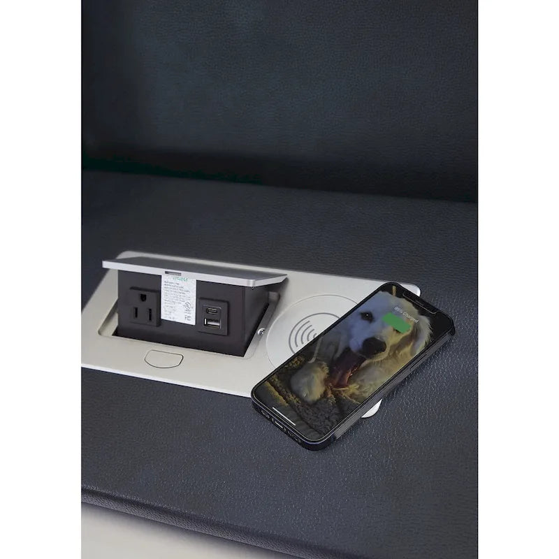 Signature Design by Ashley Fyne-Dyme Power Reclining Sofa - 85 W x 43 D x 43 H