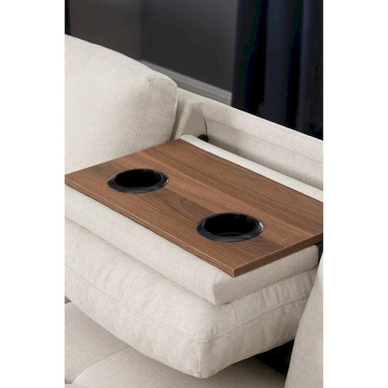 Alger 98 Wide Left Hand Facing Sofa & Chaise with Ottoman